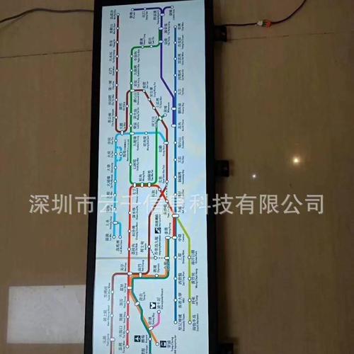 促多尺寸形屏广告机方形条圆rqb形异形显示屏智慧货架长条销广告
